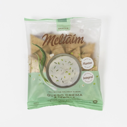 Snacks Queso Crema y Cebolla 150 gr - Meltaim