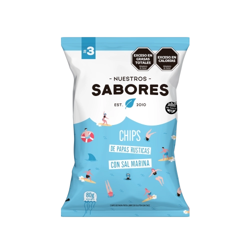 Chips de Papa 80 gr - Nuestros Sabores