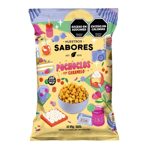 Pochoclos con Caramelo 95 gr - Nuestros Sabores