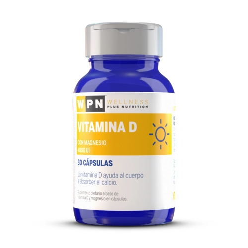 Vitamina D 4000 UI 30 capsulas - WPN