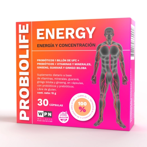 Probiolife Energy 30 capsulas - WPN