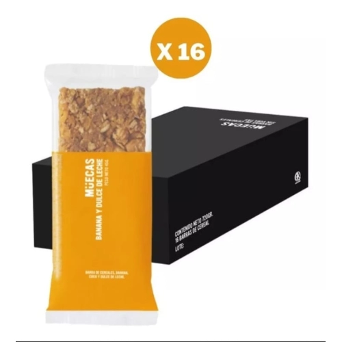 Banana y Dulce de Leche x 16 U - Muecas