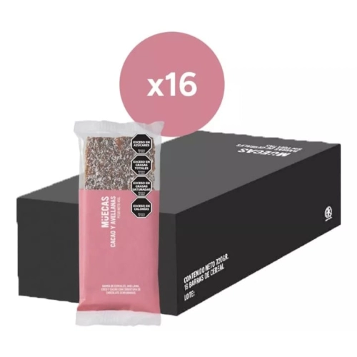 Cacao y Avellanas x 16 U - Muecas
