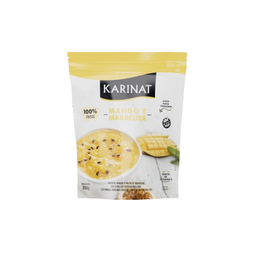 Pulpa Mango-Maracuyá 250 gr - Karinat