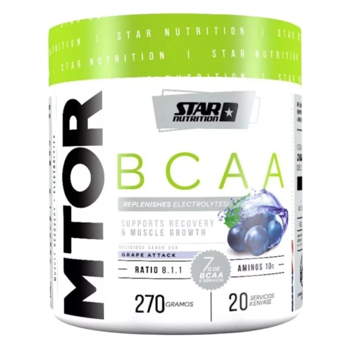 MTOR BCAA GRAPE ATTACK 270G.x12 - Star Nutrition