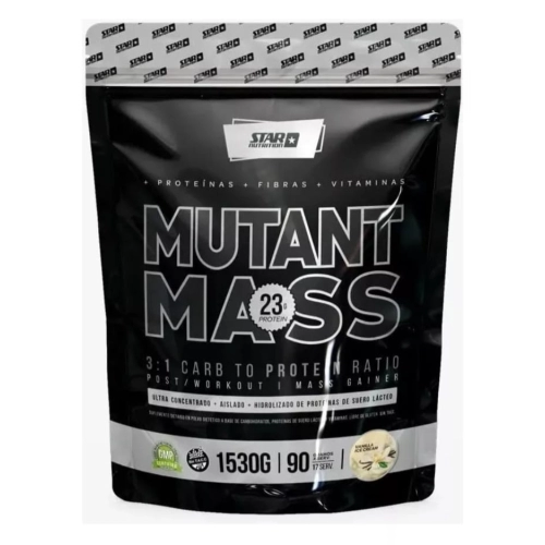 MutantMass Vainilla Ice Cream x 1,5 kilos - Star Nutrition