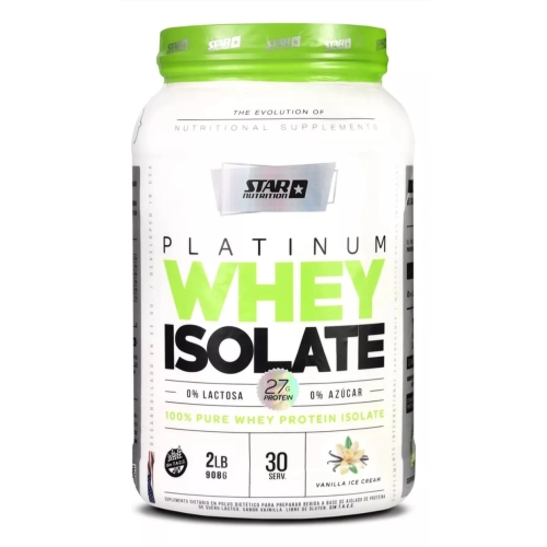 Platinum Whey ISOLATE Vainilla x 2 Lbs  - Star Nutrition