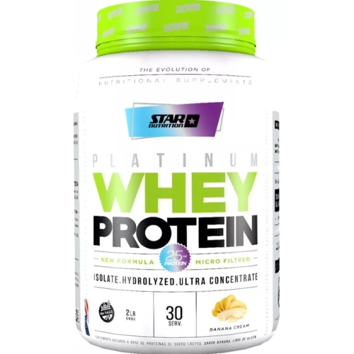 Platinum Whey Protein Banana x 2 Lbs - Star Nutrition