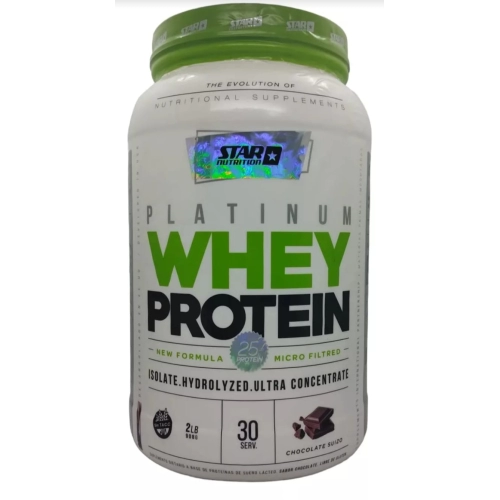 Platinum Whey Protein Chocolate x 2 Lbs - Star Nutrition
