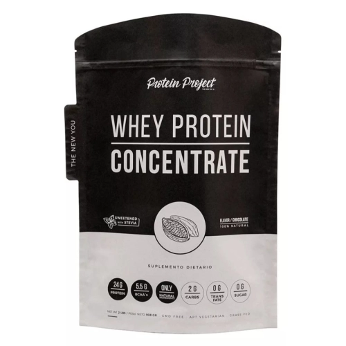 Whey Protein Concentrate 2 lb Chocolate Doypack - Protein Project