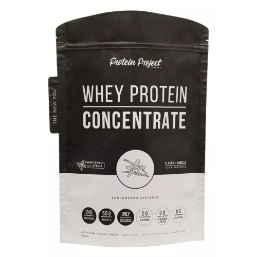 Whey Protein Concentrate 2 lb Vainilla Doypack - Protein Project