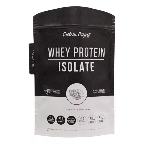 Whey Protein Isolate 2 lb Chocolate Doypack - Protein Project